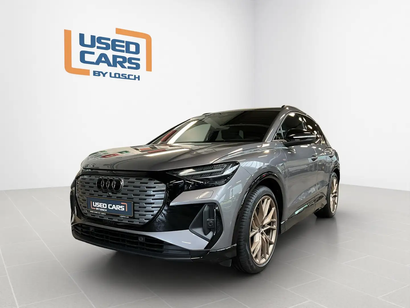 Audi Q4 e-tron 82kWh+50+quattro Gris - 1