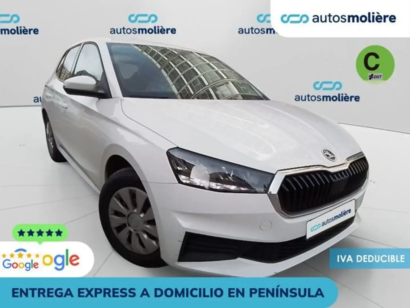 Skoda Fabia 1.0+MPI+Active+59+kW+%2880+CV%29 Blanco - 2