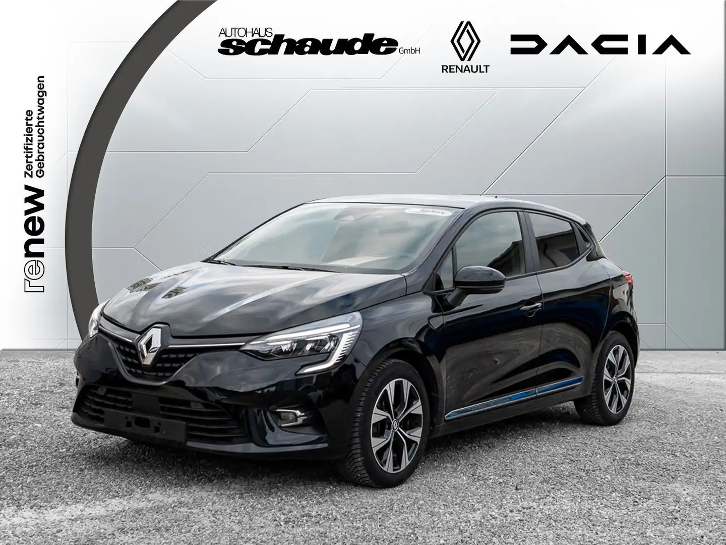 Renault Clio EvolutionTCE 90 Navi Klima PDC Kamera Zwart - 1