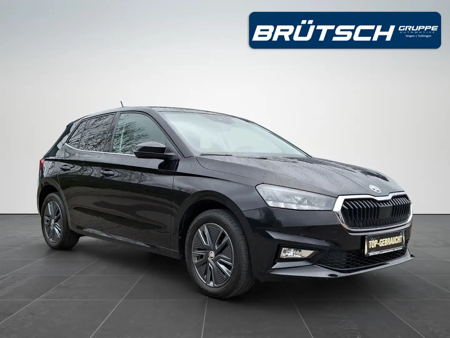 Skoda Fabia 1.0 TSI Style KLIMA / NAVI / LED / PDC / SITZHEIZU Schwarz - 2