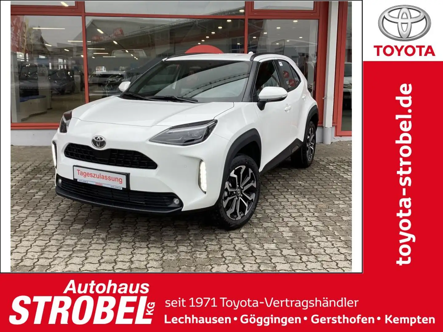 Toyota Yaris Cross Hybrid 130 1.5 VVT-i AWD-i Teamplayer + 2 Paketen Weiß - 1