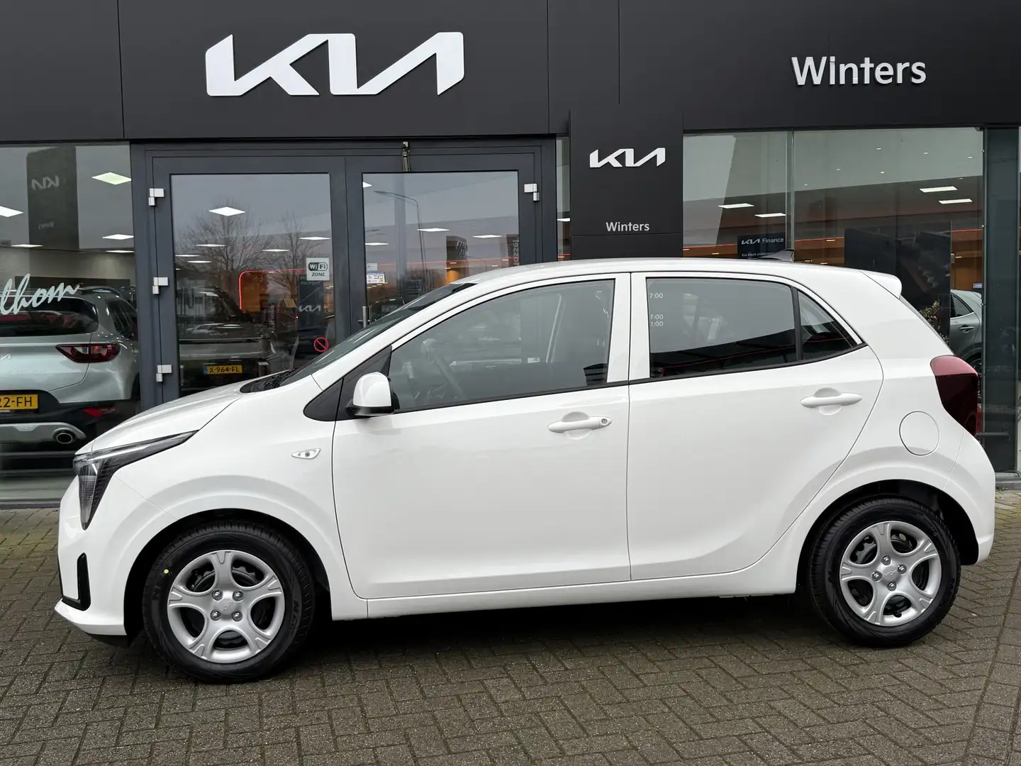 Kia Picanto 1.0 DPI DynamicLine | Navigatie | Camera | Airco | Wit - 2