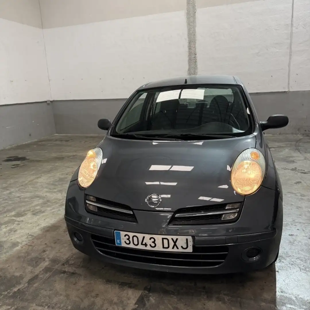 Nissan Micra 1.2 Visia Plus Gris - 1