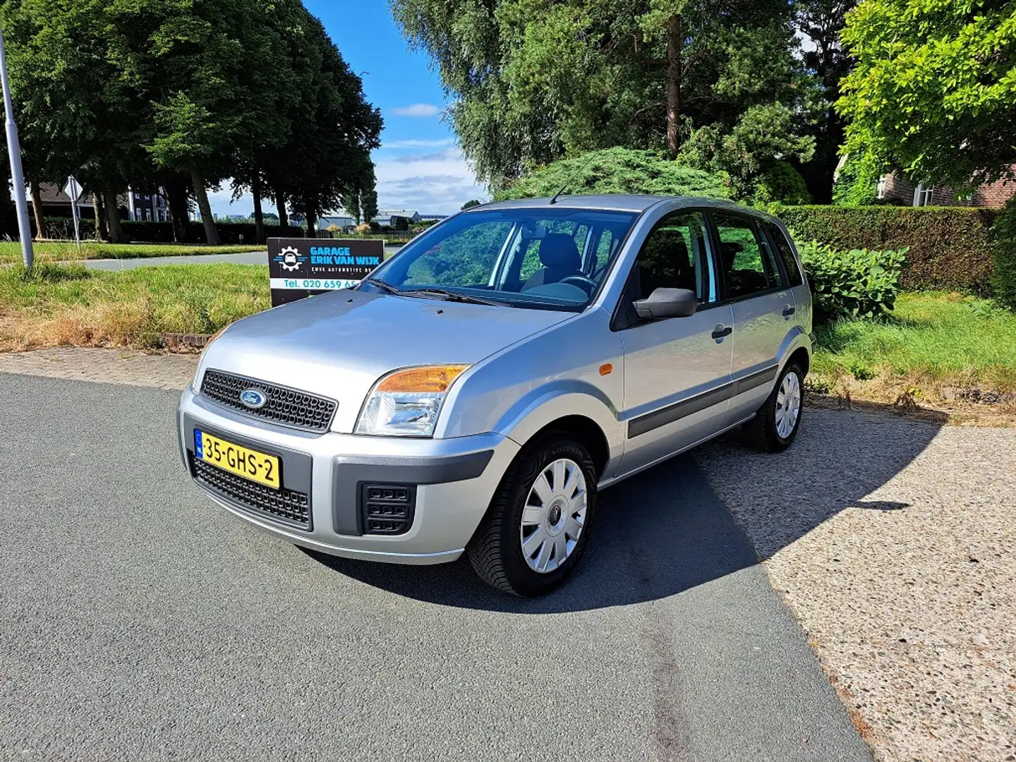 Ford Fusion 1.4-16V Cool & Sound Airco in Nieuwstaat Zilver - 2