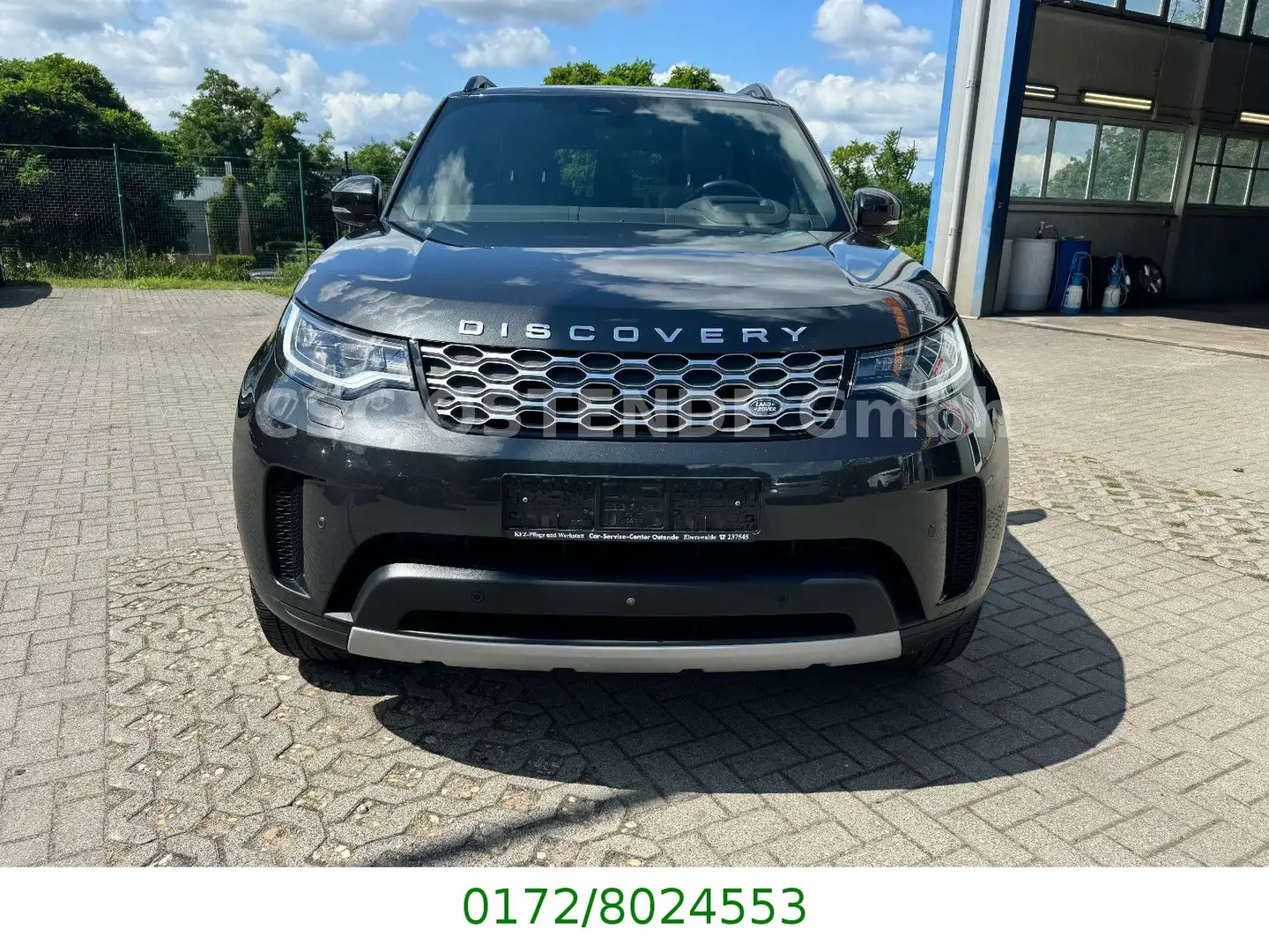 Land Rover Discovery 5 D300 Pano LEDER HuD Totw.360"KAM AHK Grijs - 2