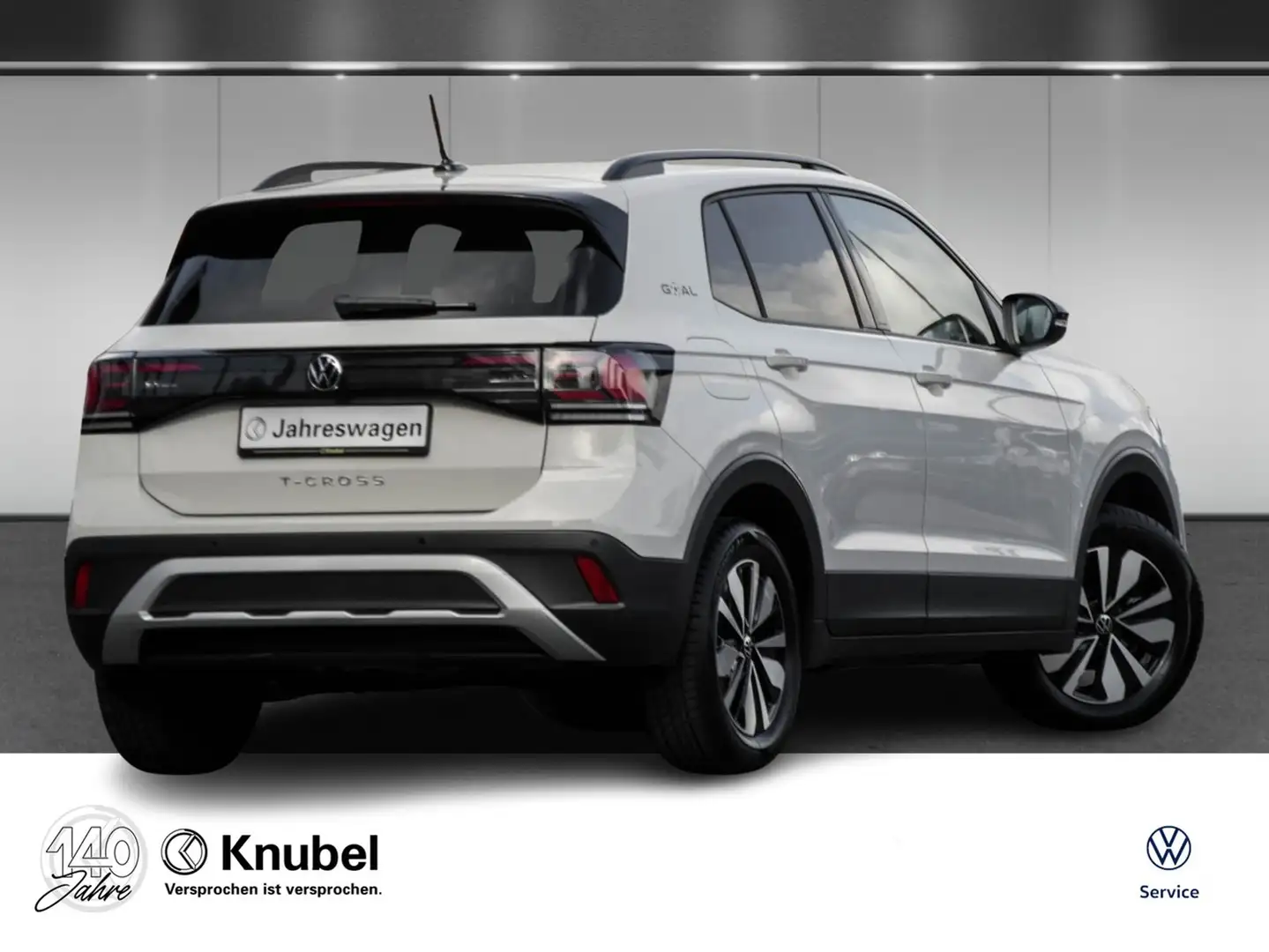 Volkswagen T-Cross GOAL 1.0 TSI LED Nav.vorb. TravelAss. RKamera Gris - 2