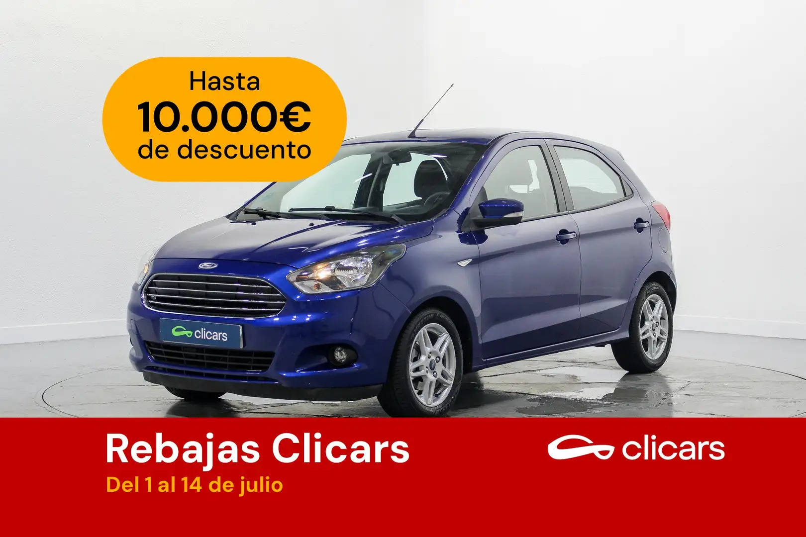Ford Ka/Ka+ Ka+ 1.19 Ti-VCT Ultimate Azul - 1