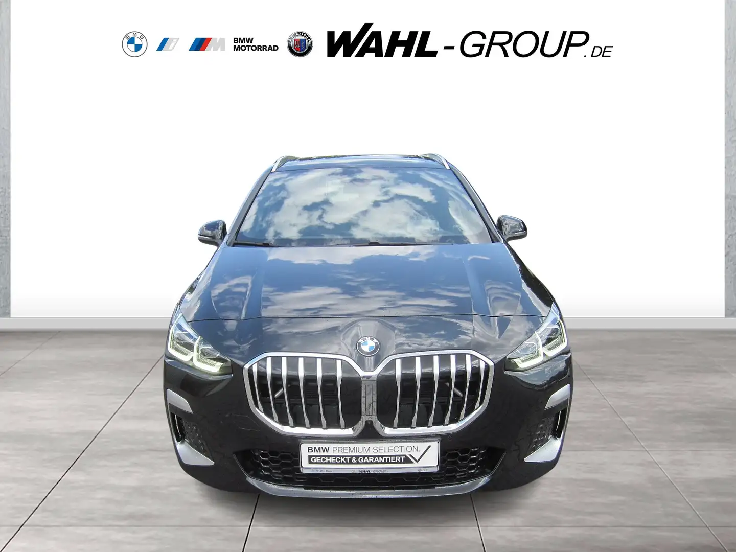 BMW 220 i ACTIVE TOURER M SPORT LC PROF AHK PANO HUD DAB Noir - 2