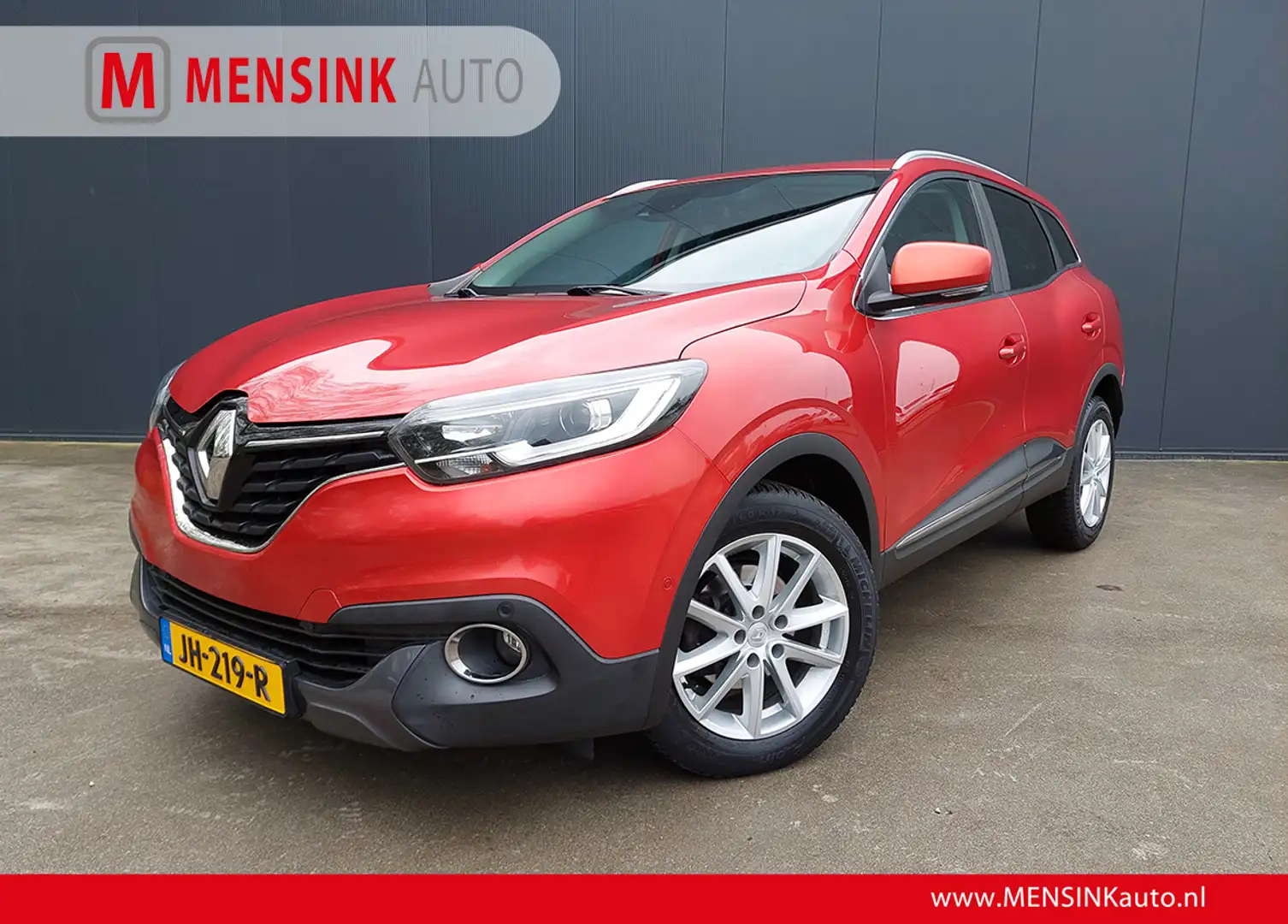 Renault Kadjar 1.5 dCi Zen CAMERA PARK ASSIST HALF LEER LED NAVI Rood - 1
