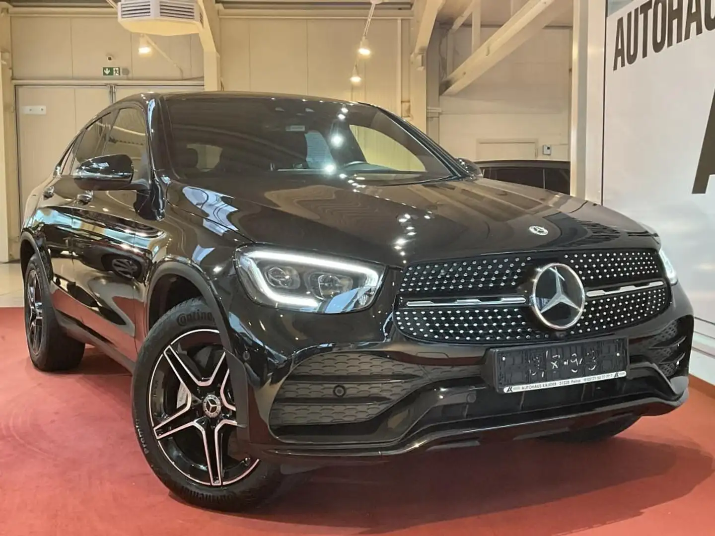 Mercedes-Benz GLC 400 GLC-Coupe 400 d 4Matic 9G-TRONIC AMG Line*Navi* Schwarz - 2
