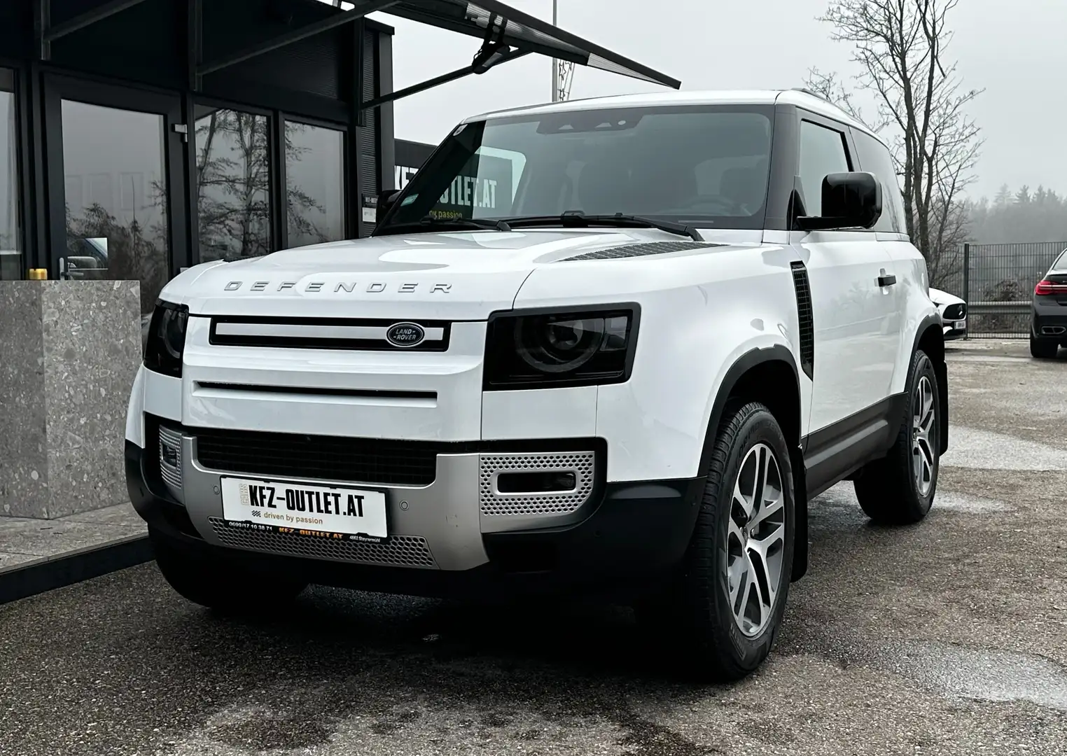 Land Rover Defender 90 P400 V6 *1.Besitz*6 Sitzer*Pano*360°* Beyaz - 1