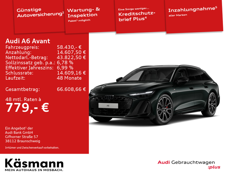 Audi A6 TFSI qu S line AHK HUD PANO 360° B&O — photo 2