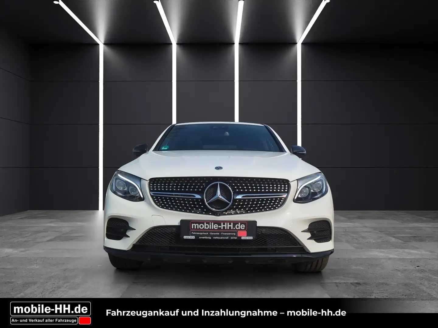 Mercedes-Benz GLC 250 COUPE*S-DACH*360°KAMERA*AMG LINE*NIGHT PAKET* Bianco - 2