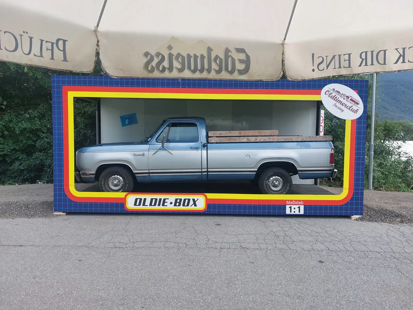 Dodge D100 Adventure Синій - 2