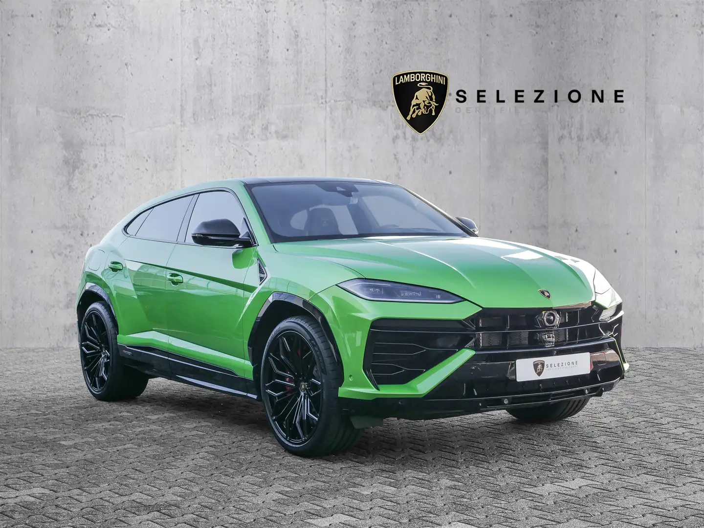 Lamborghini Urus SE Verde Selvans, Big Interior Carbon Pack Grün - 1