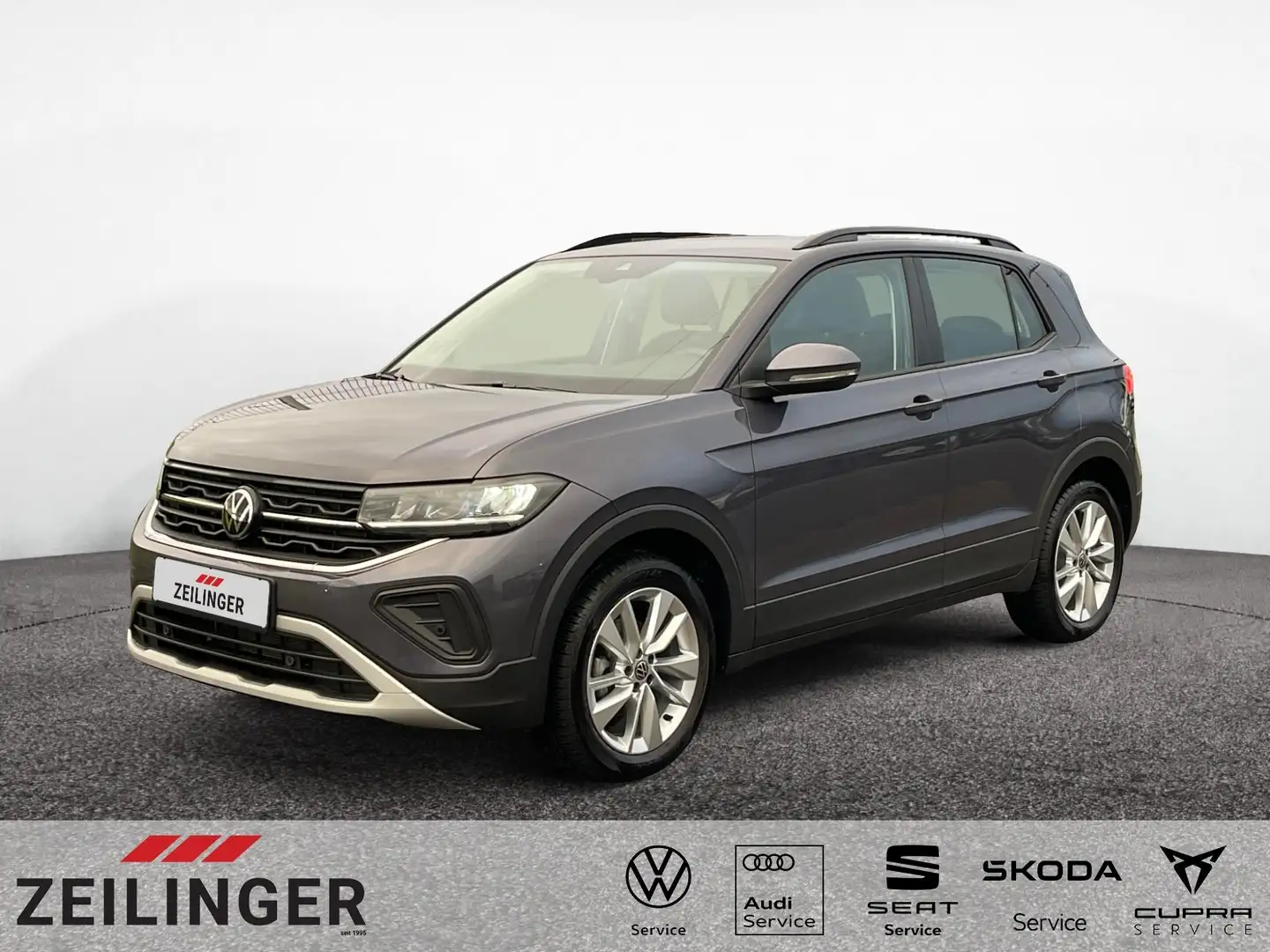 Volkswagen T-Cross Life TSI DSG|ACC|SITZHEIZUNG|17"|CLIMATR Grau - 1