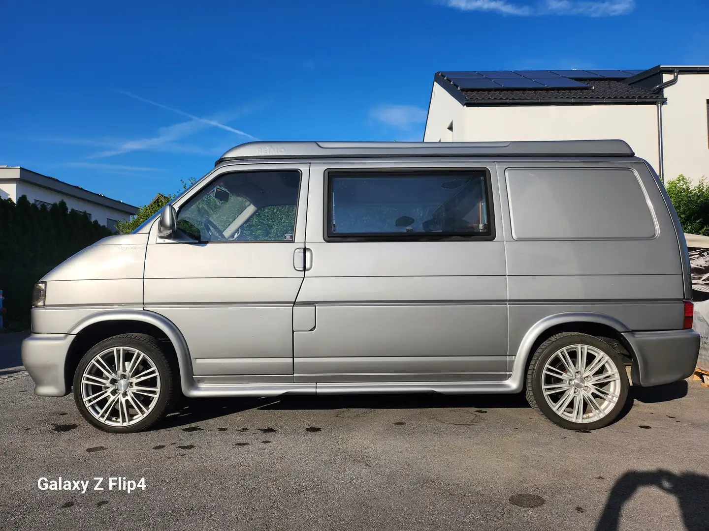 Volkswagen T4 63.000km! Camper 70T Kasten Syncro 2,5 Benz  Top!! Šedá - 2