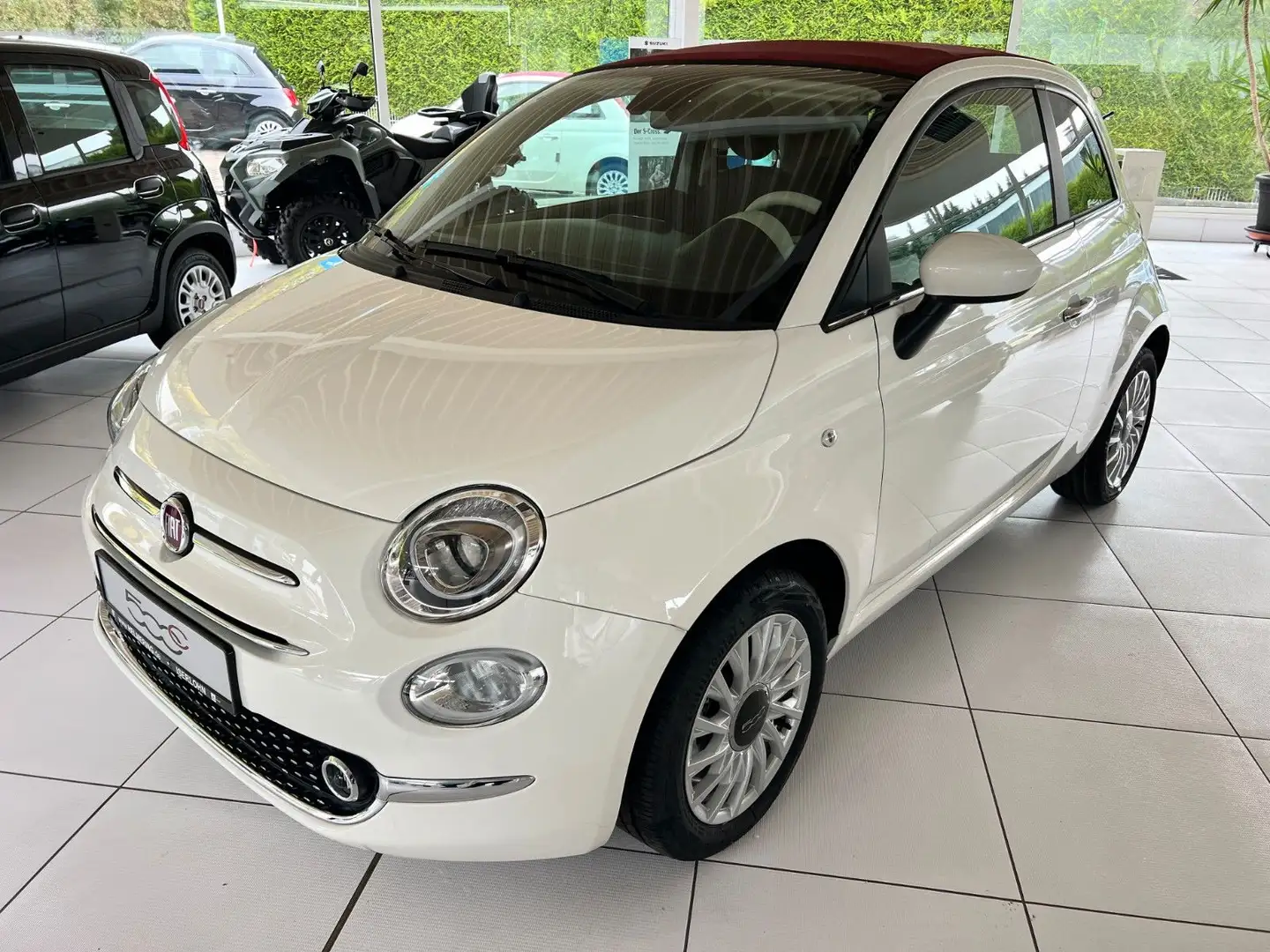 Fiat 500C 1.0 GSE Hybrid DOLCEVITA 51kW Blanc - 1