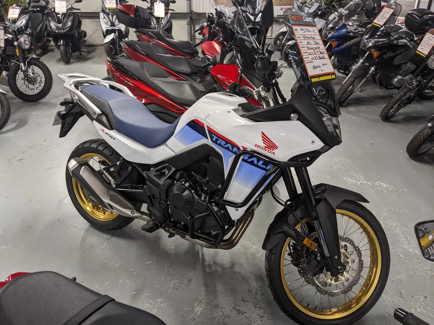 Honda XL 750 Transalp Blanc - 1