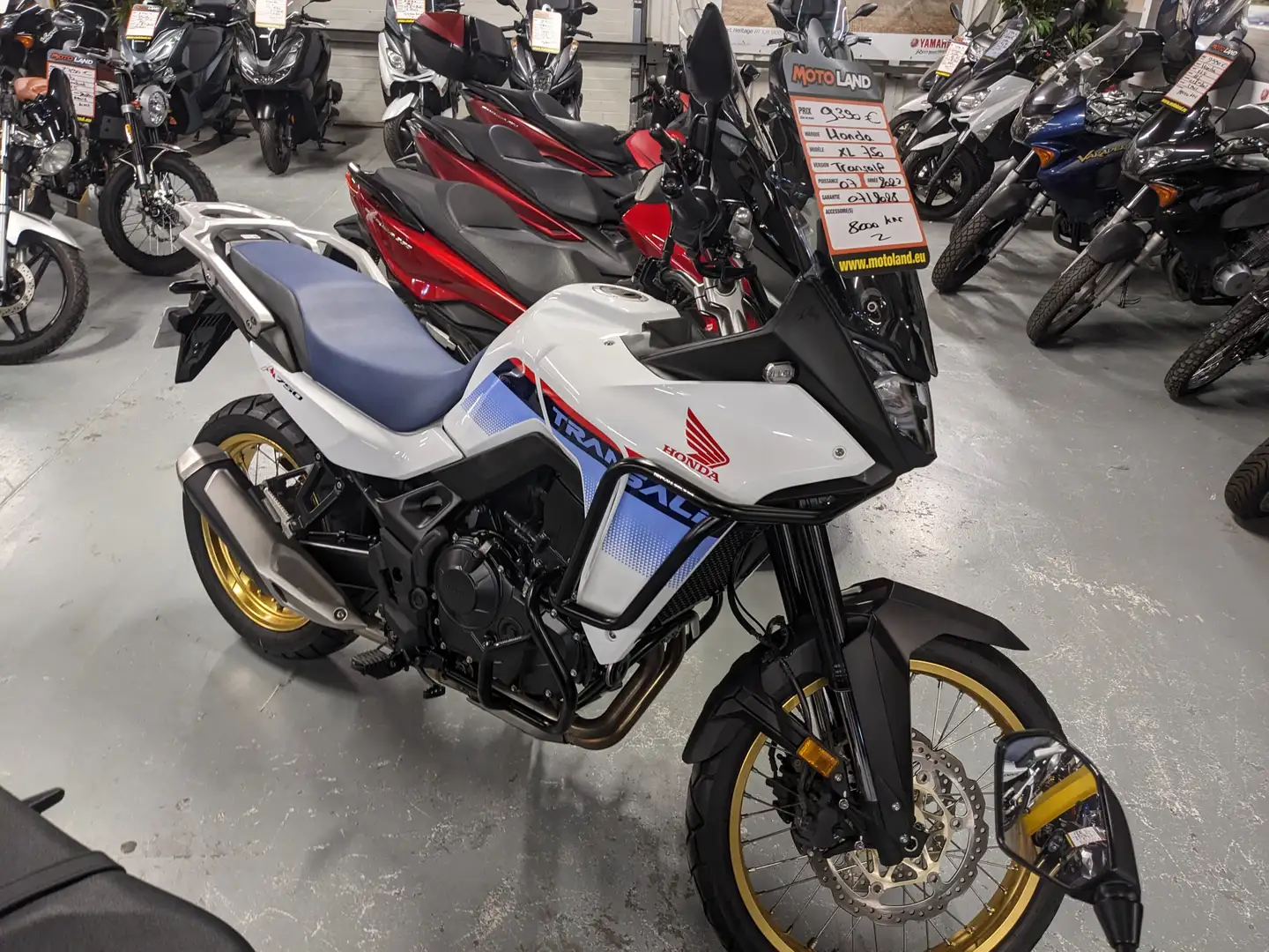 Honda XL 750 Transalp Blanc - 2