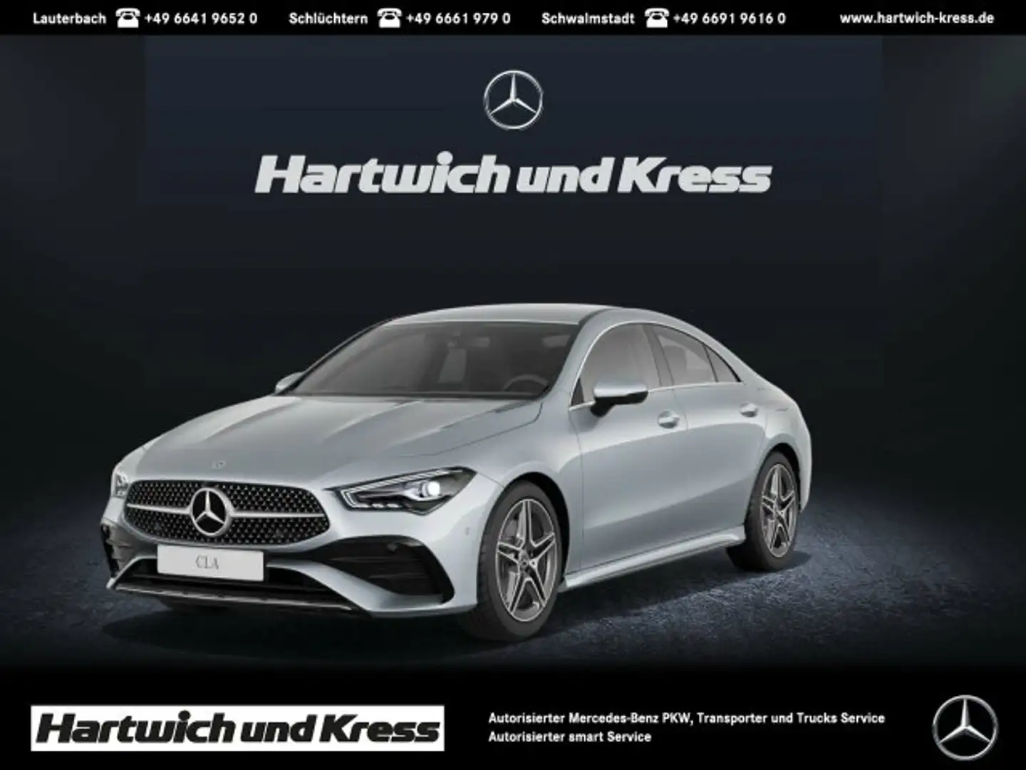 Mercedes-Benz CLA 200 CLA 200 AMG Line+Totwinkel+Kamera+Carplay+LED+Distronic+ Silber - 1