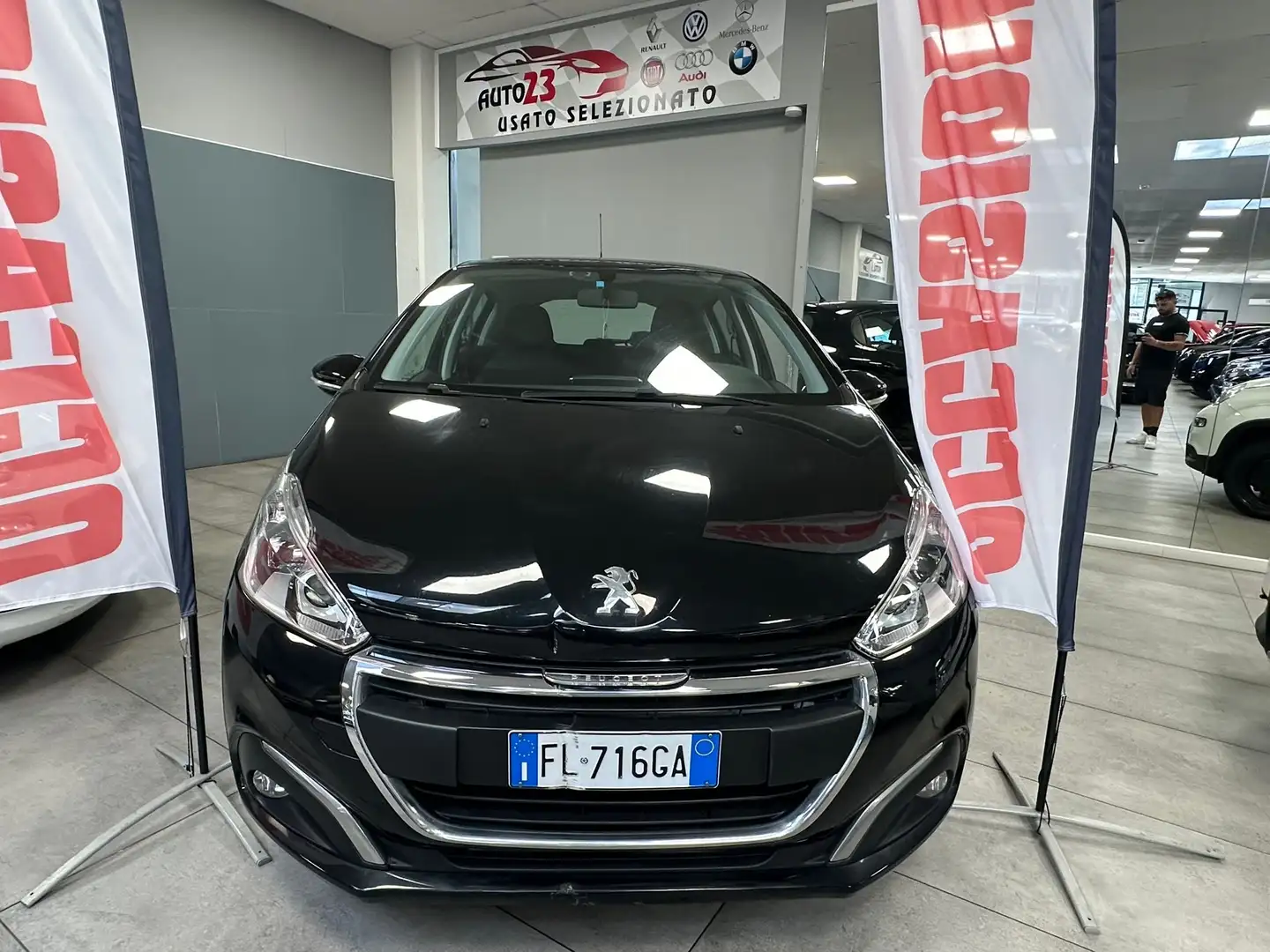 Peugeot 208 5p 1.2 puretech Allure gpl 82cv Grigio - 1
