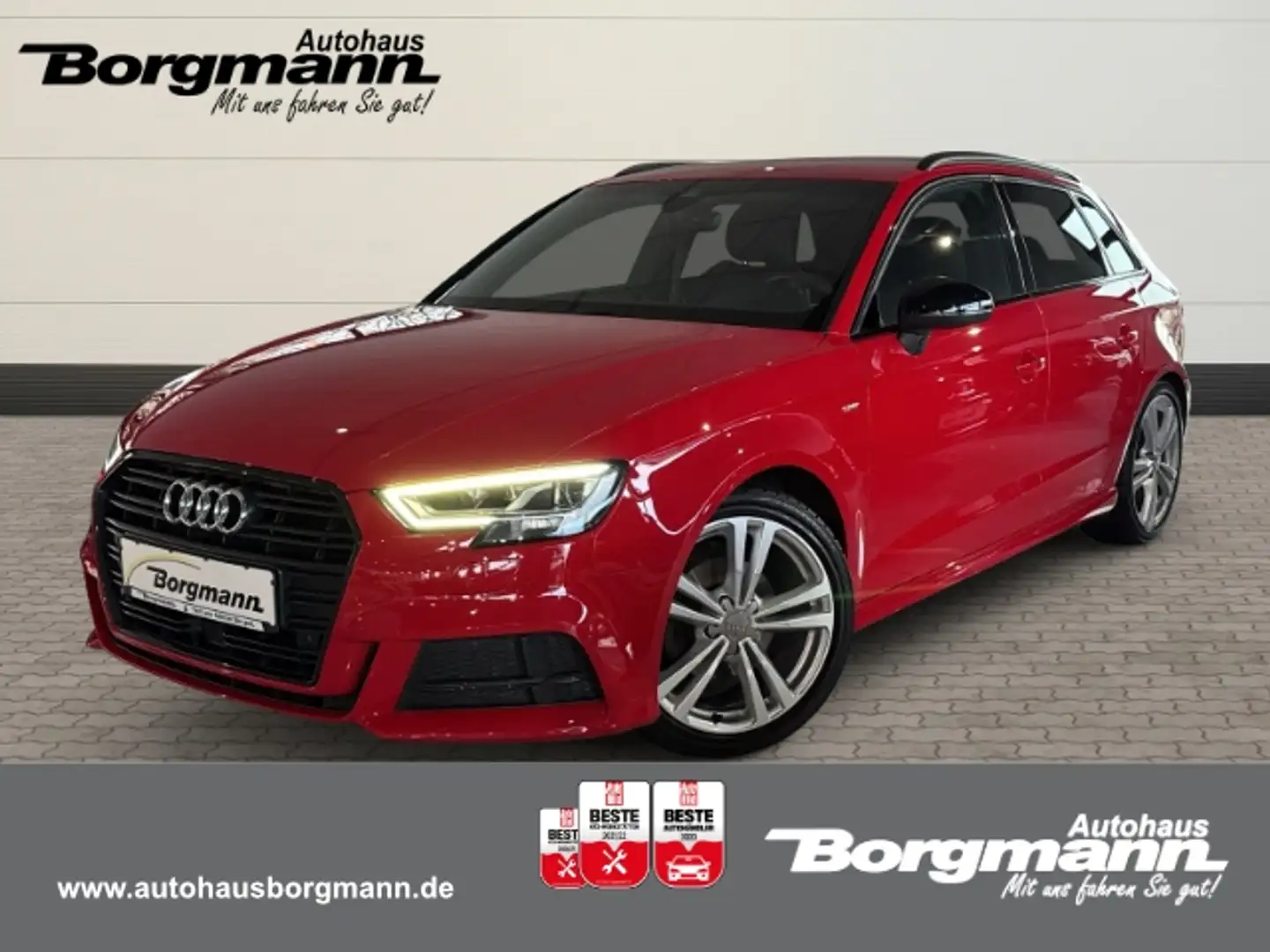 Audi A3 Sportback 35 TFSI sport 3x S-line - LED - PDC Rot - 1