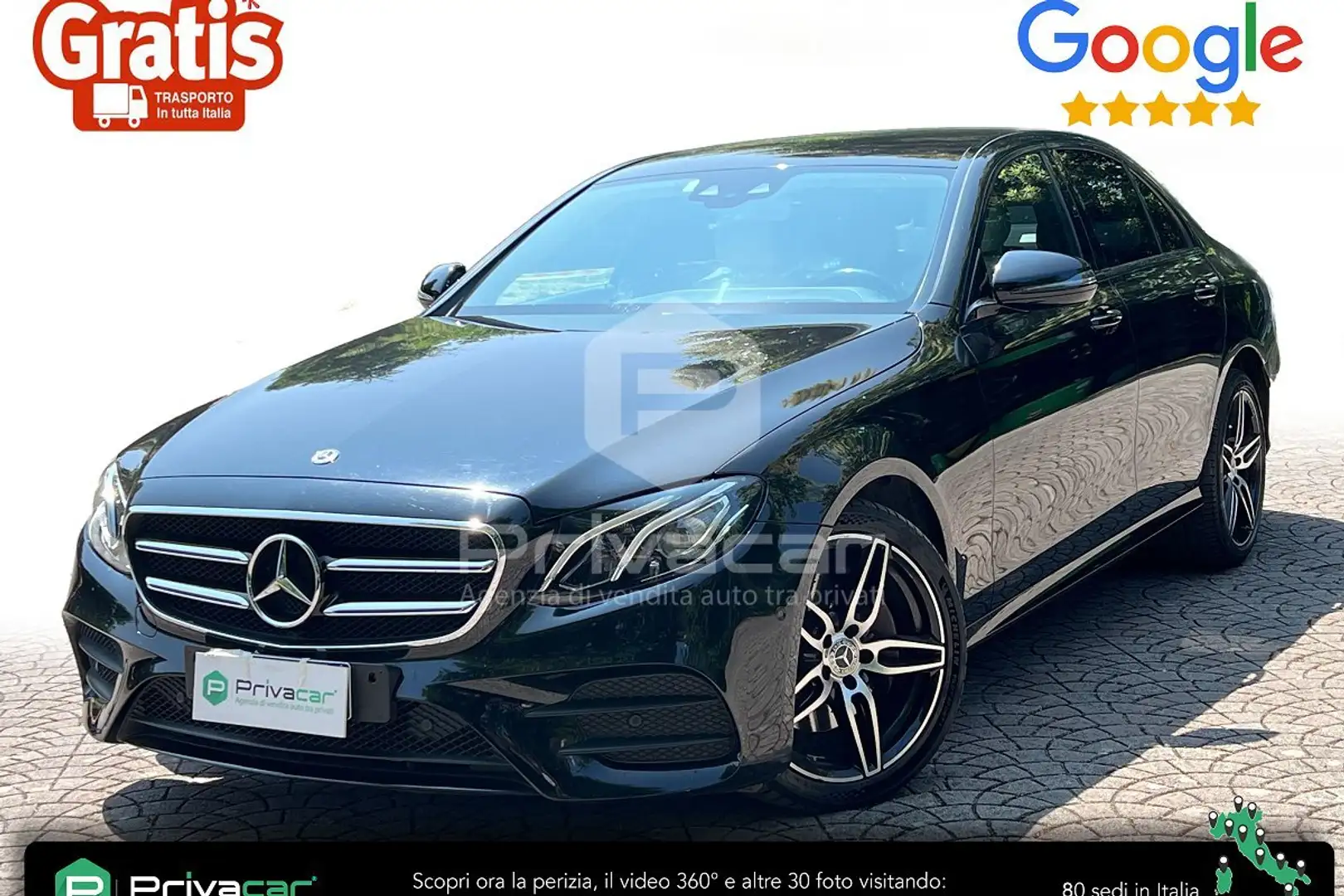 Mercedes-Benz E 220 E 220 d 4Matic Auto Premium Plus Zwart - 1