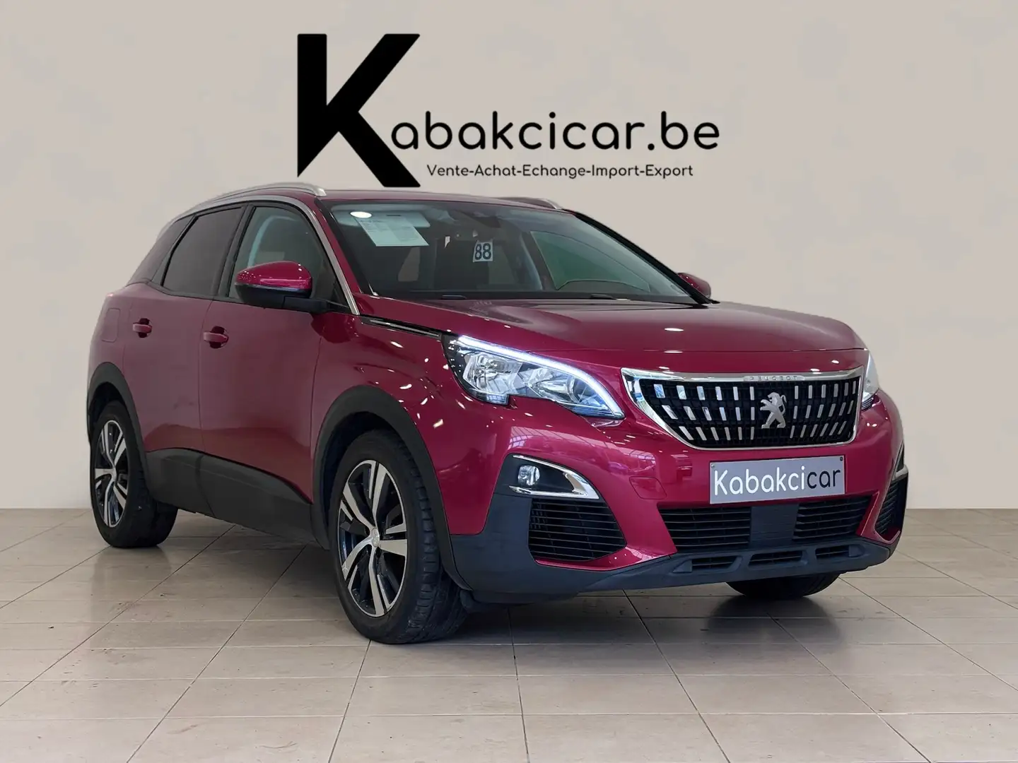 Peugeot 3008 1.2 E 131cv /TOIT PANO/GPS/CAM REC/ GARANTIE 1AN Rouge - 1