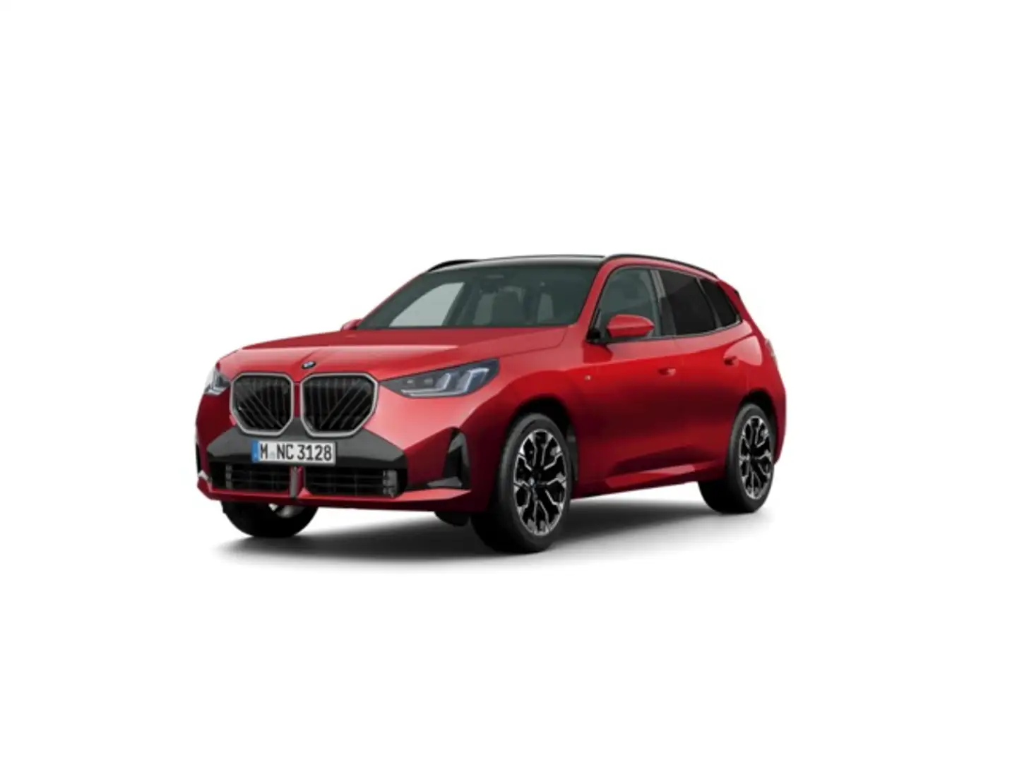 BMW X3 xDrive 20dA Rojo - 2