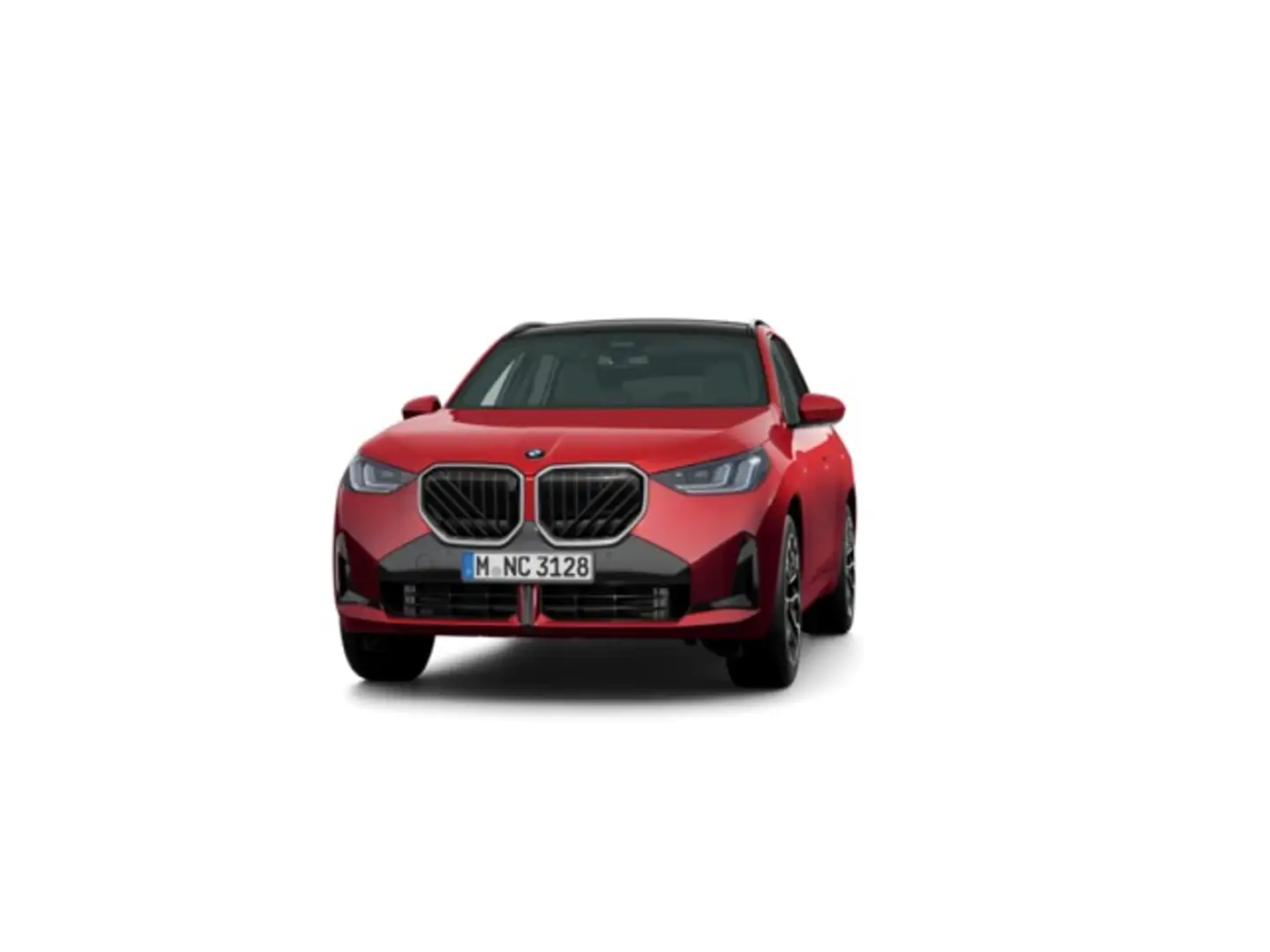 BMW X3 xDrive 20dA Rojo - 1