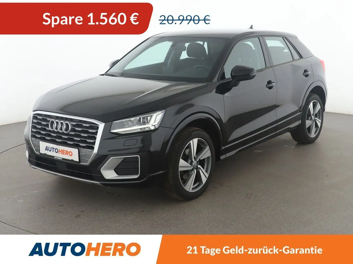 Audi Q2 35 TFSI Sport Aut.*NAVI*TEMPO*LED*PDC*SHZ* Schwarz - 1