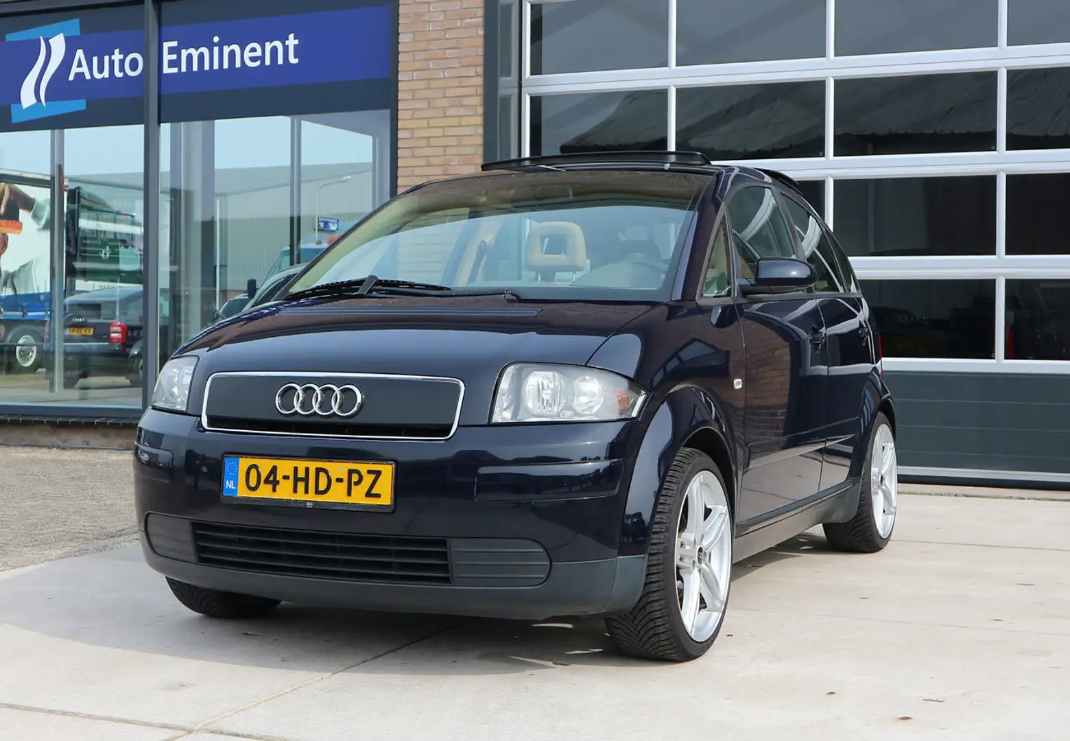 Audi A2 1.4 Exclusive Pano Stoelverw ECC NL 2001 Azul - 2