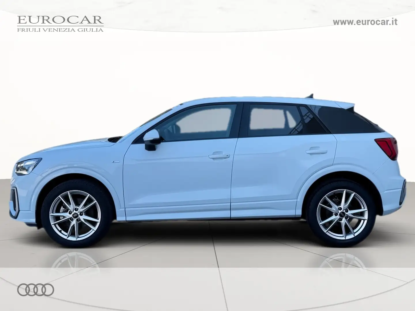 Audi Q2 35 2.0 tdi s line edition s-tronic Bianco - 2