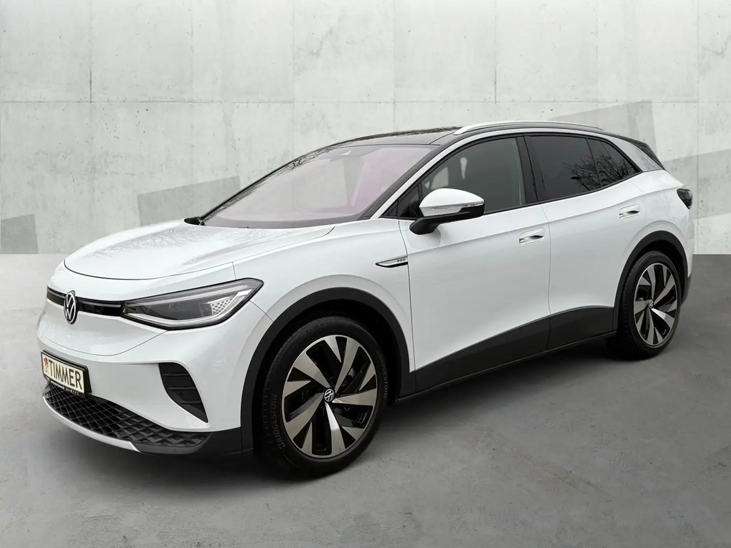 Volkswagen ID.4 PRO PERF. 82 kWh AHK 360° IQ.LIGHT PANO ACC APP N Weiß - 2
