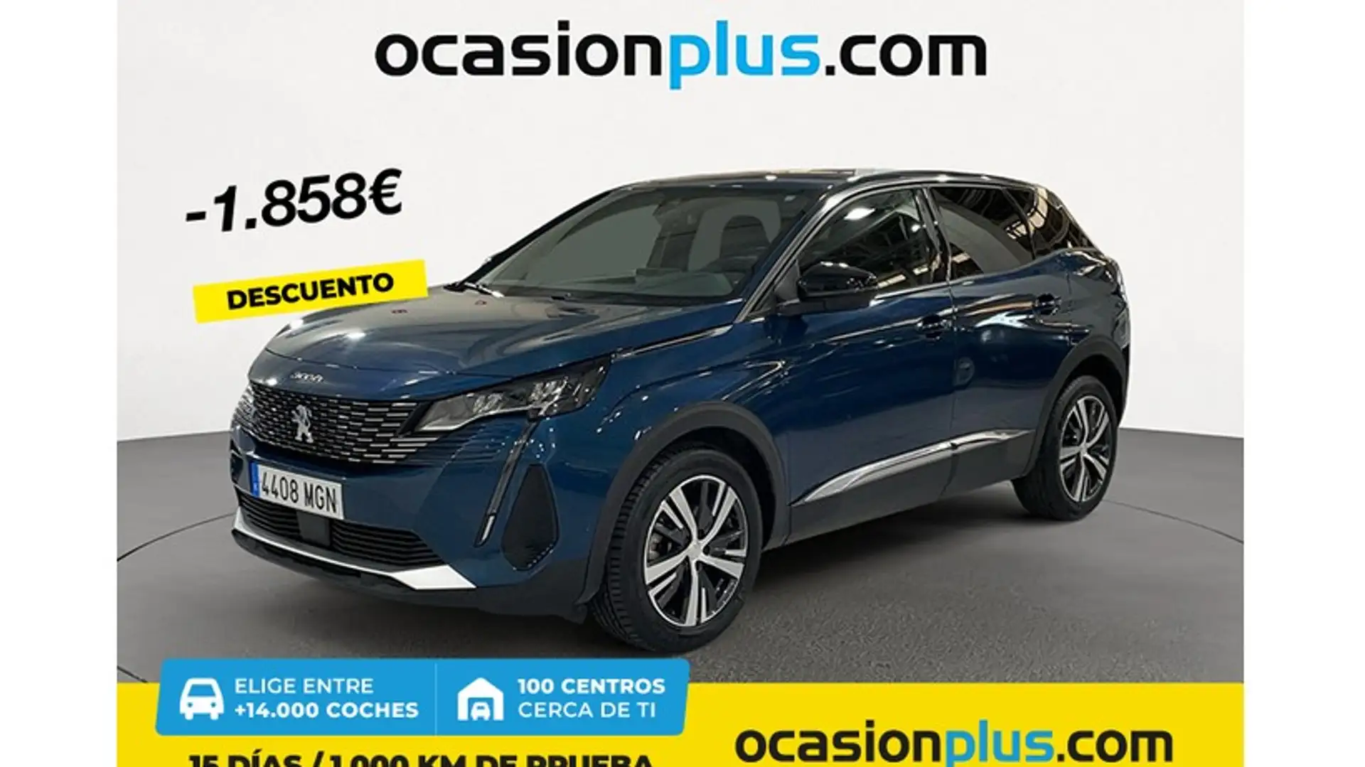 Peugeot 3008 1.2 PureTech S&S Allure 130 Blu/Azzurro - 1