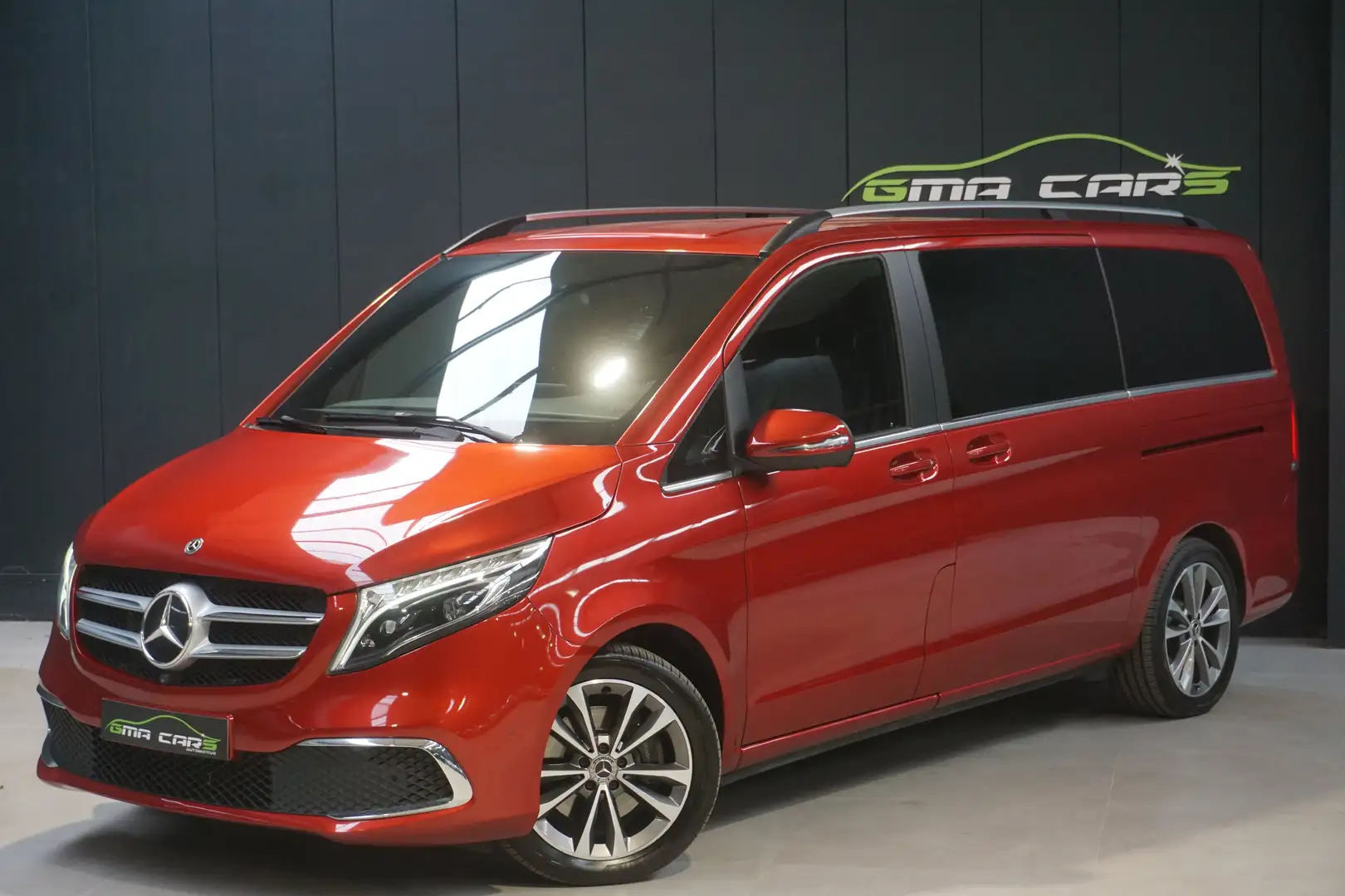 Mercedes-Benz V 300 d9G-TRONIC Avantgarde DubbelC.-Navi-Garantie Rood - 1
