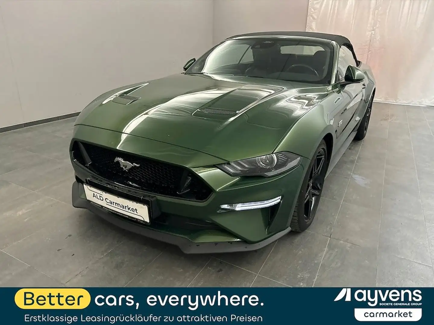 Ford Mustang GT Convertible 5,0 V8 Grün - 1