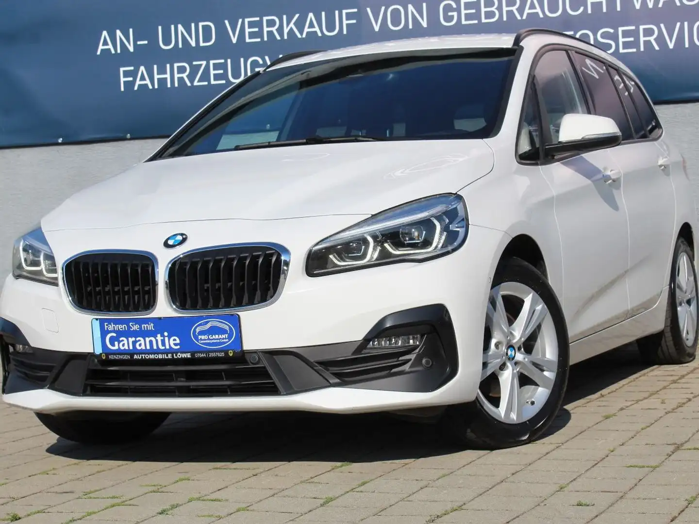 BMW 216 216d Gran Tourer Aut. Advantage Blanc - 1