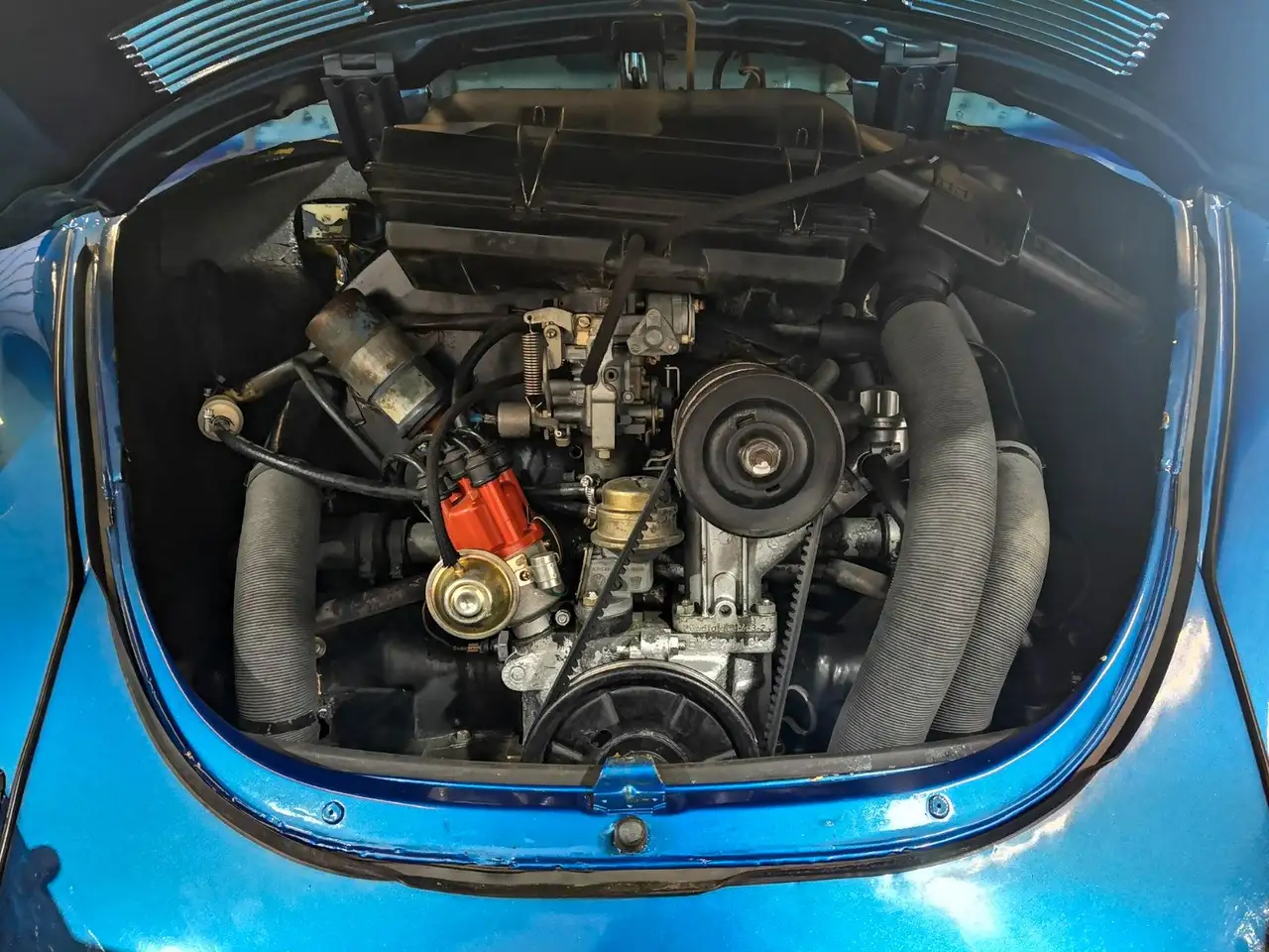 Volkswagen Käfer Cabrio EINZELSTÜCK/89TKM/ROSTFREI/SAMMLER, foto 9