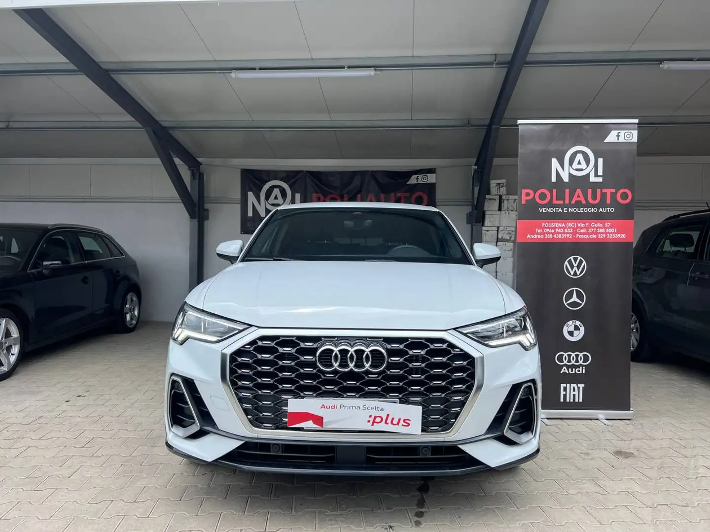 Audi Q3 Audi Q3 35 TDI S tronic Identity Black Bianco - 2