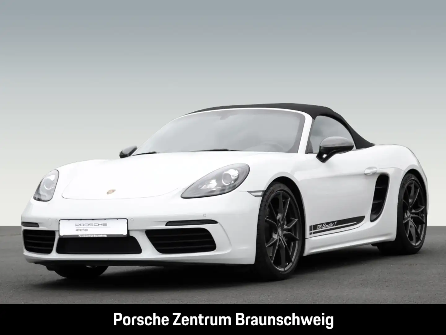 Porsche Boxster 718 T Sport-Chrono Sportsitze 33.499 km Weiß - 1