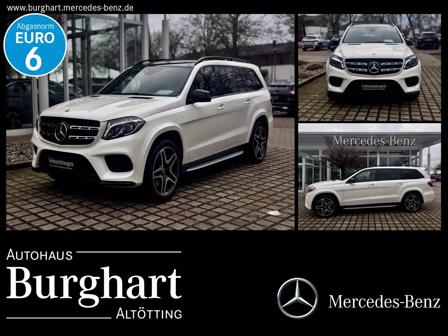 Mercedes-Benz GLS 350 GLS 350 d 4M AMG Line NIght/EXCLUSIVE/Airmatic LED Weiß - 1