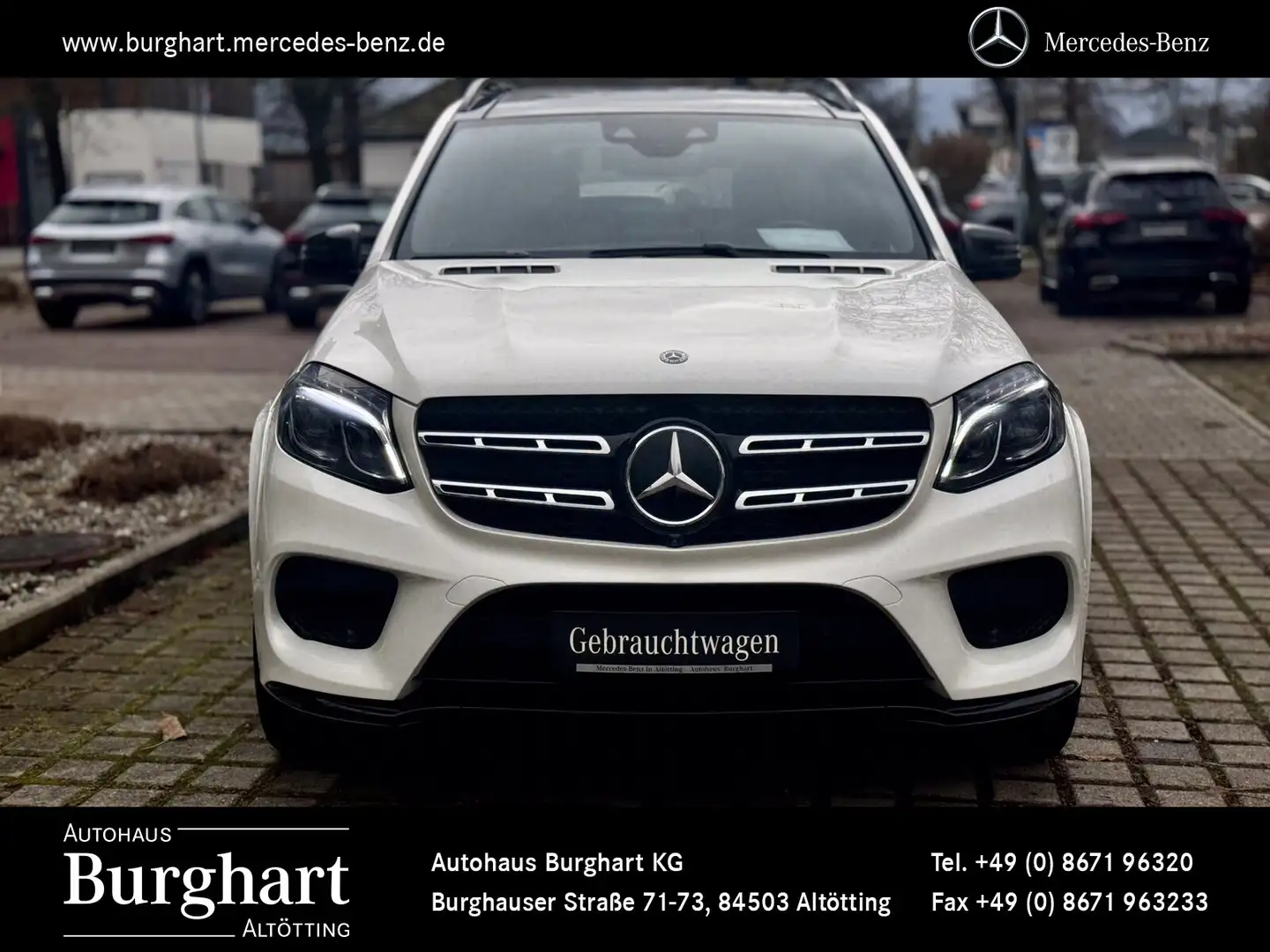 Mercedes-Benz GLS 350 GLS 350 d 4M AMG Line NIght/EXCLUSIVE/Airmatic LED Weiß - 2