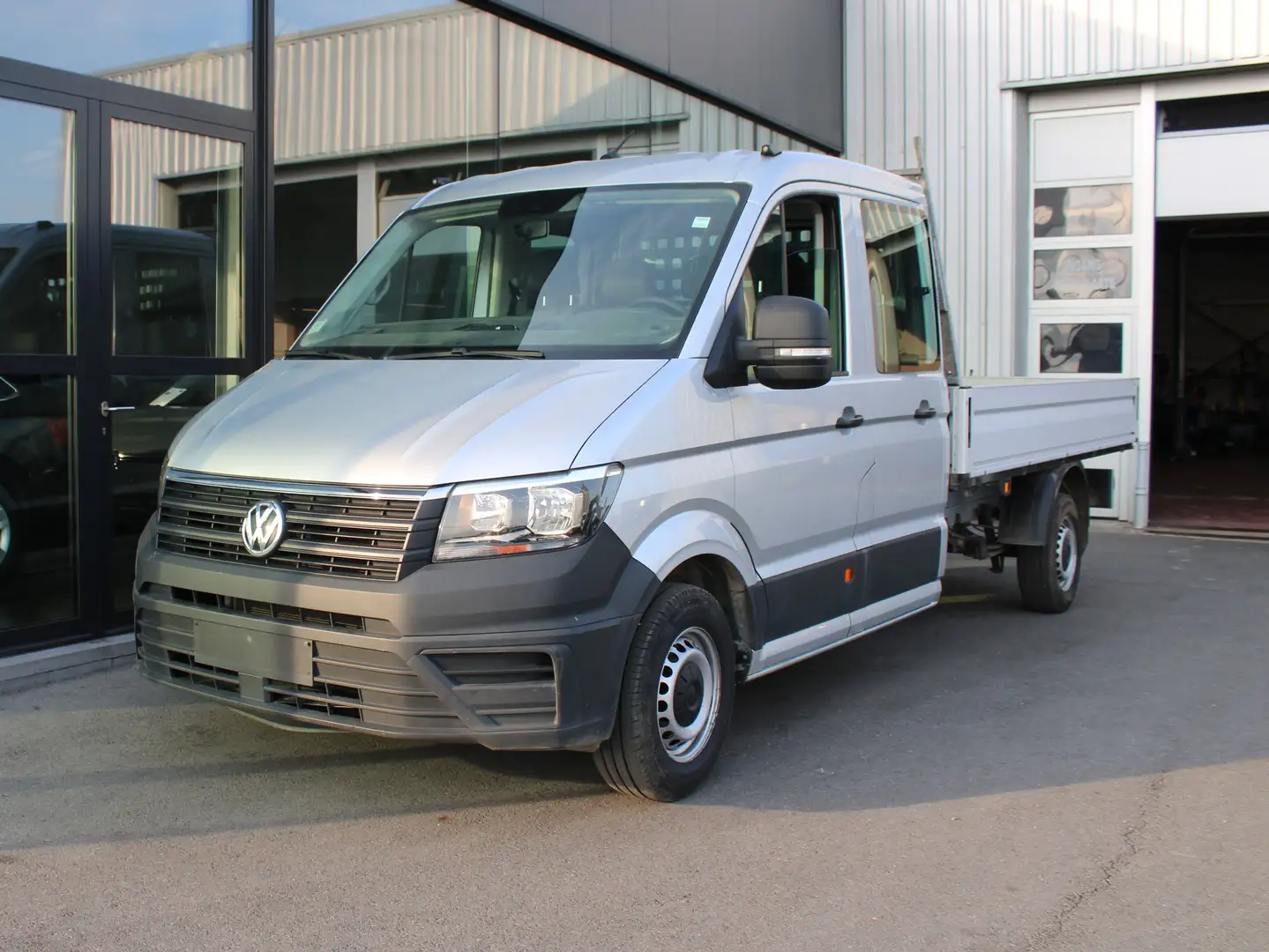Volkswagen Crafter 2.0 cr tdi-35 LWB-AC-7 ZITPL-DUB CABINE-19750+BTW Gris - 1