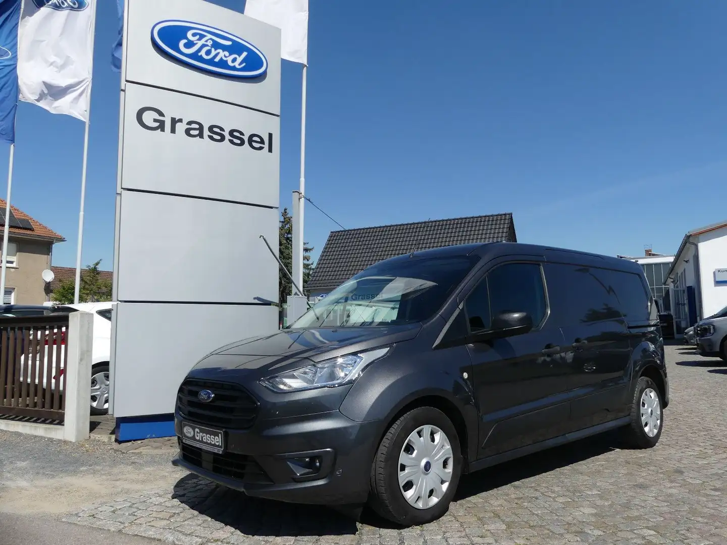 Ford Transit Connect Kasten lang Trend Gris - 1