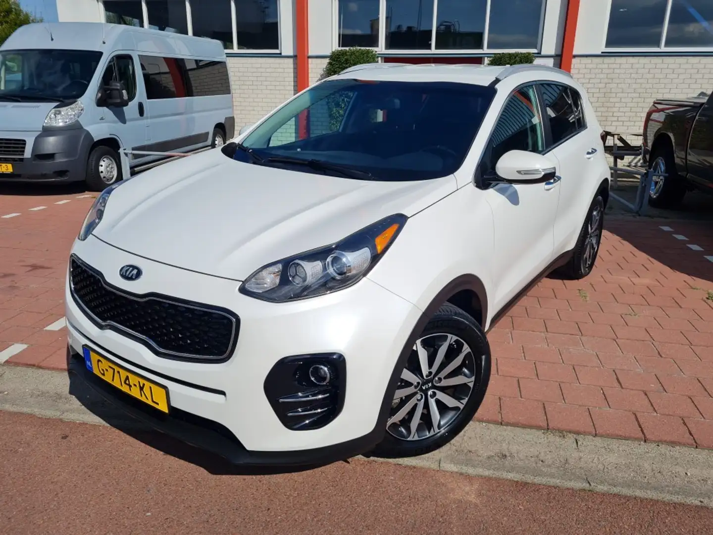Kia Sportage Leer Automaat Wit - 1