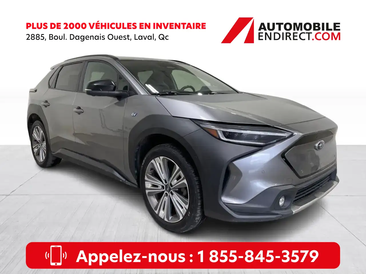 2023 Subaru Solterra AWD Mags Cuir Sièges Chauffants Caméra