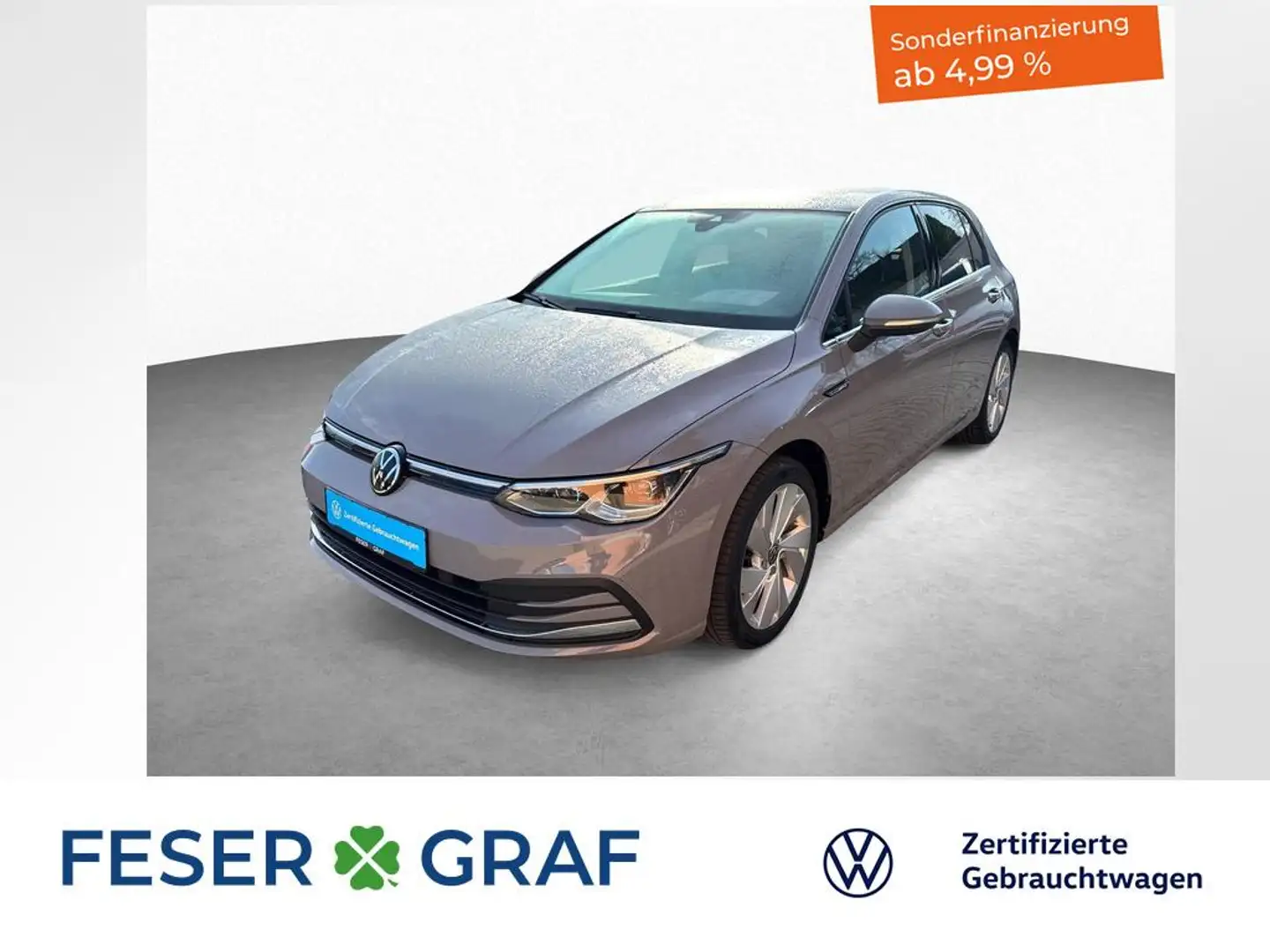 Volkswagen Golf Style 1.5 TSI NAVI LEX PDC Gris - 1