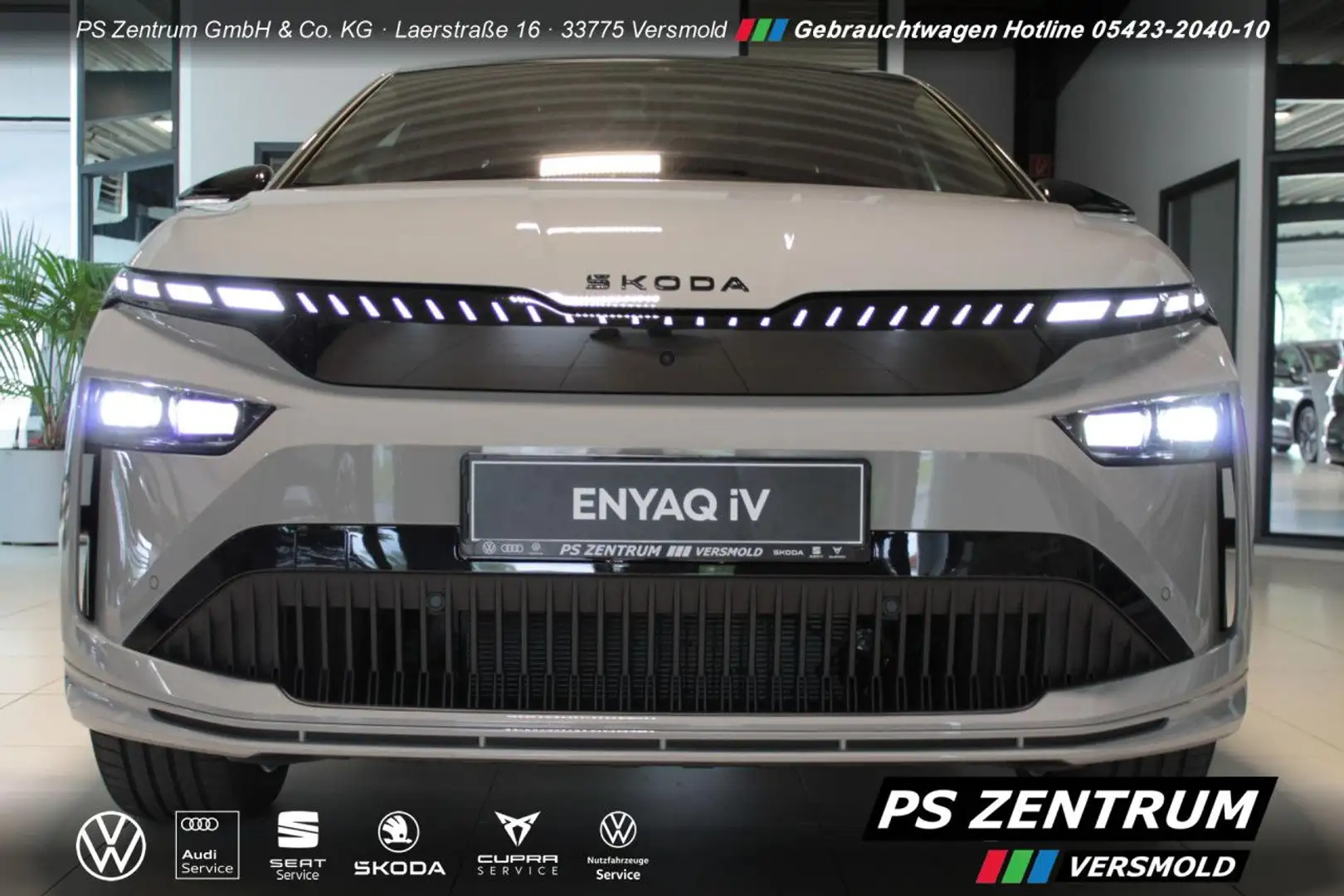 Skoda Enyaq Coupe 85 Sportline MAXX AHK 21 MATRIX Navi Gri - 2